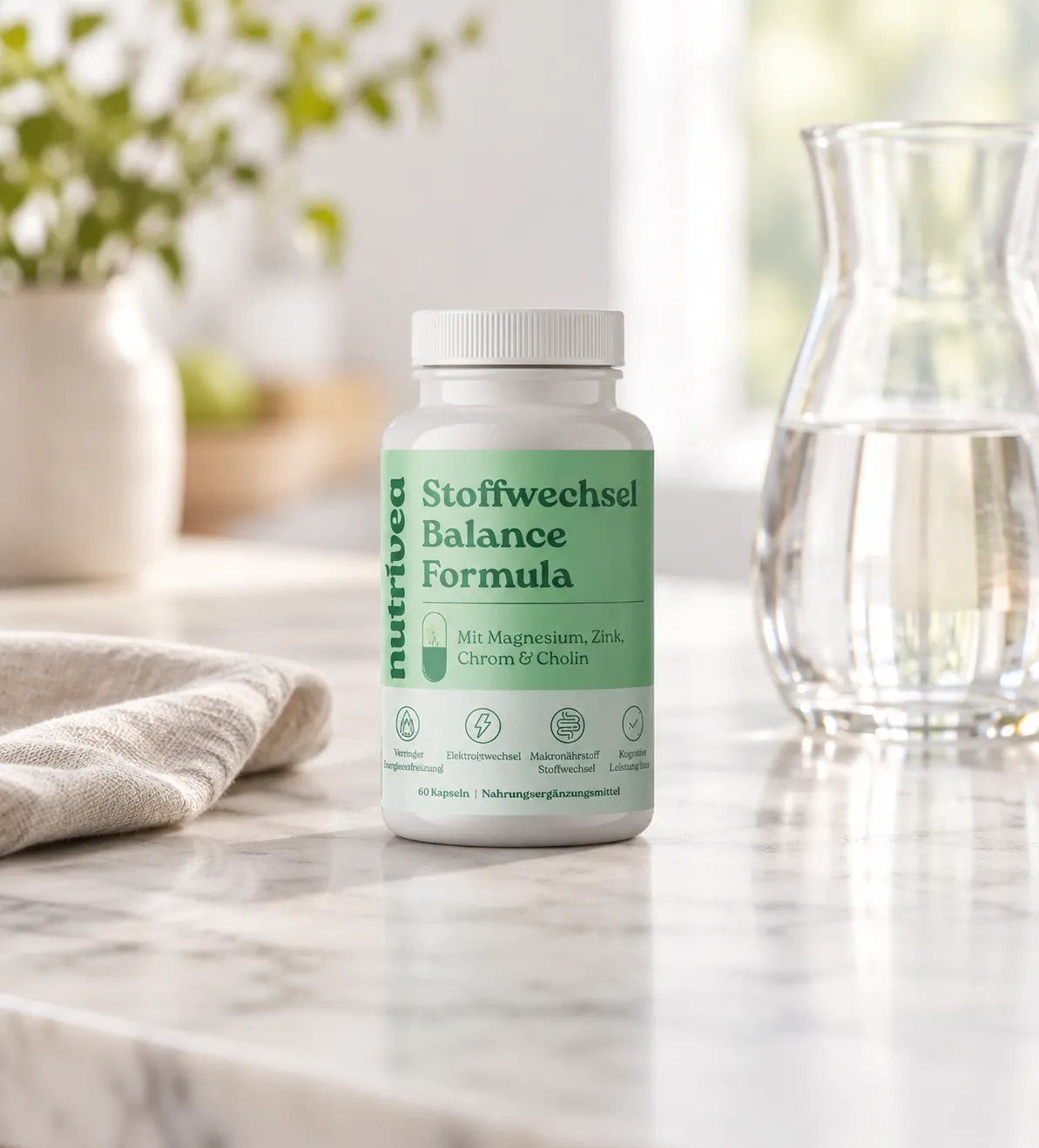 Nutrivea — Verpackung im Alltag