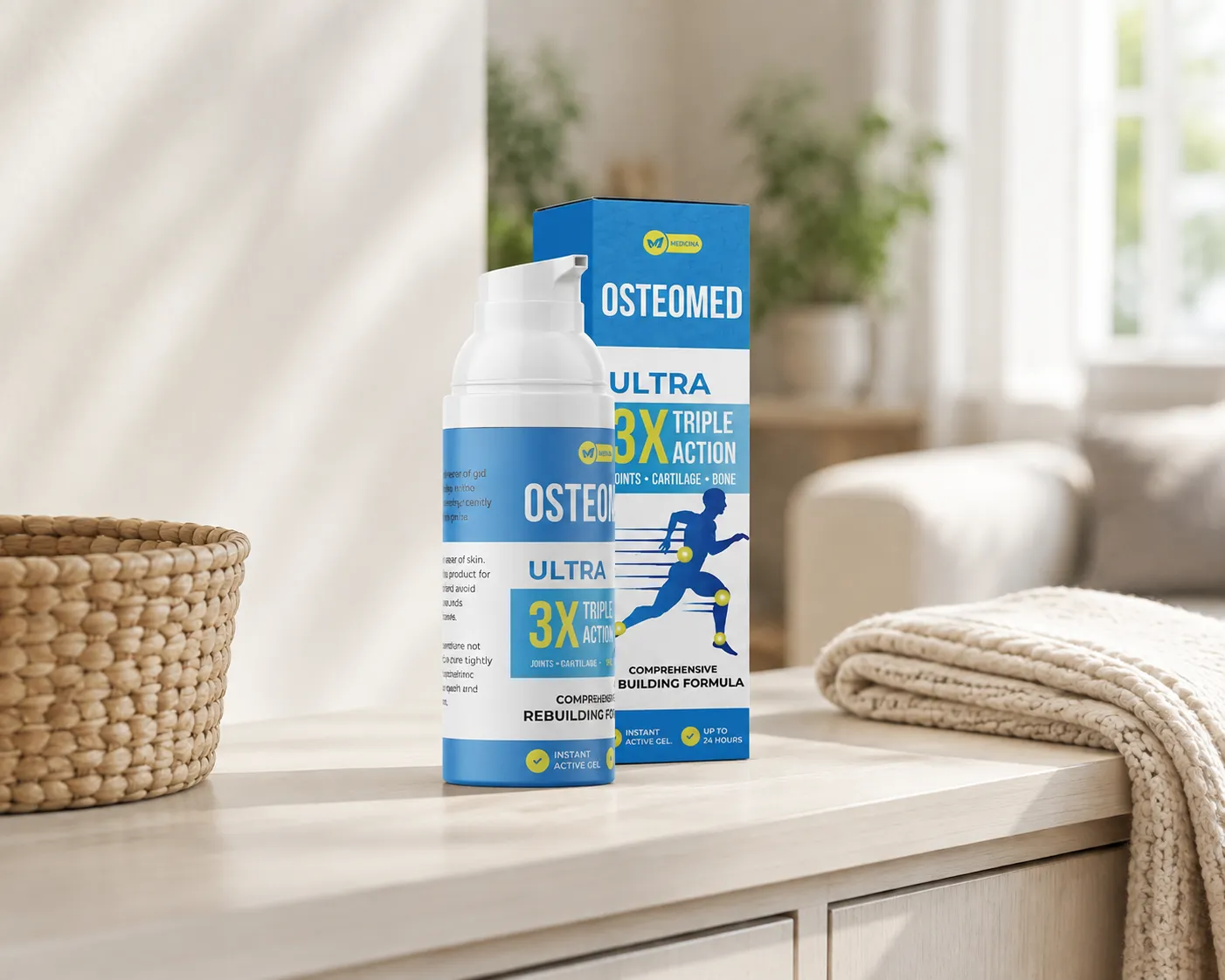 Osteomed — Verpackung im Alltag