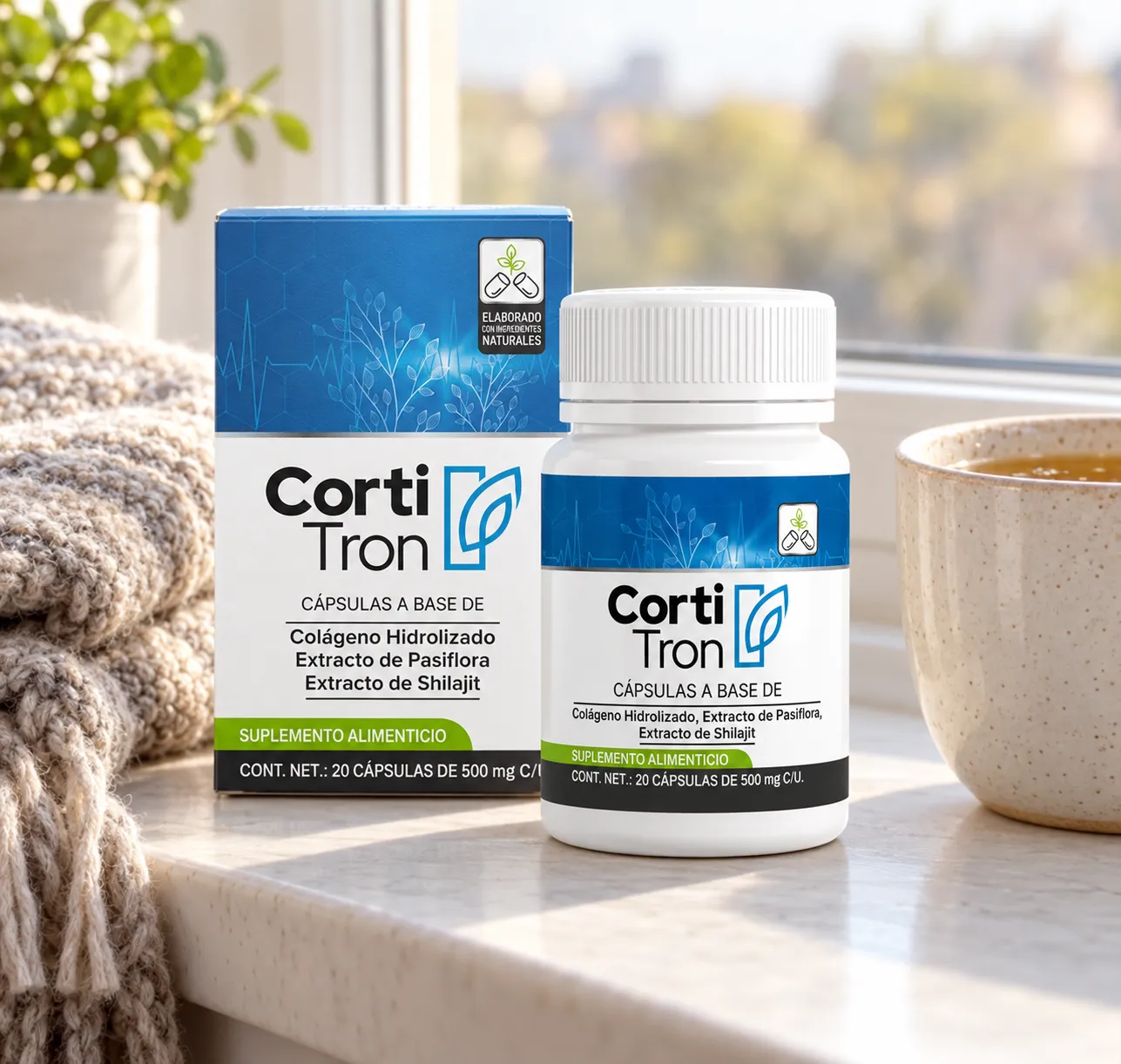 Cortitron — Verpackung im Alltag