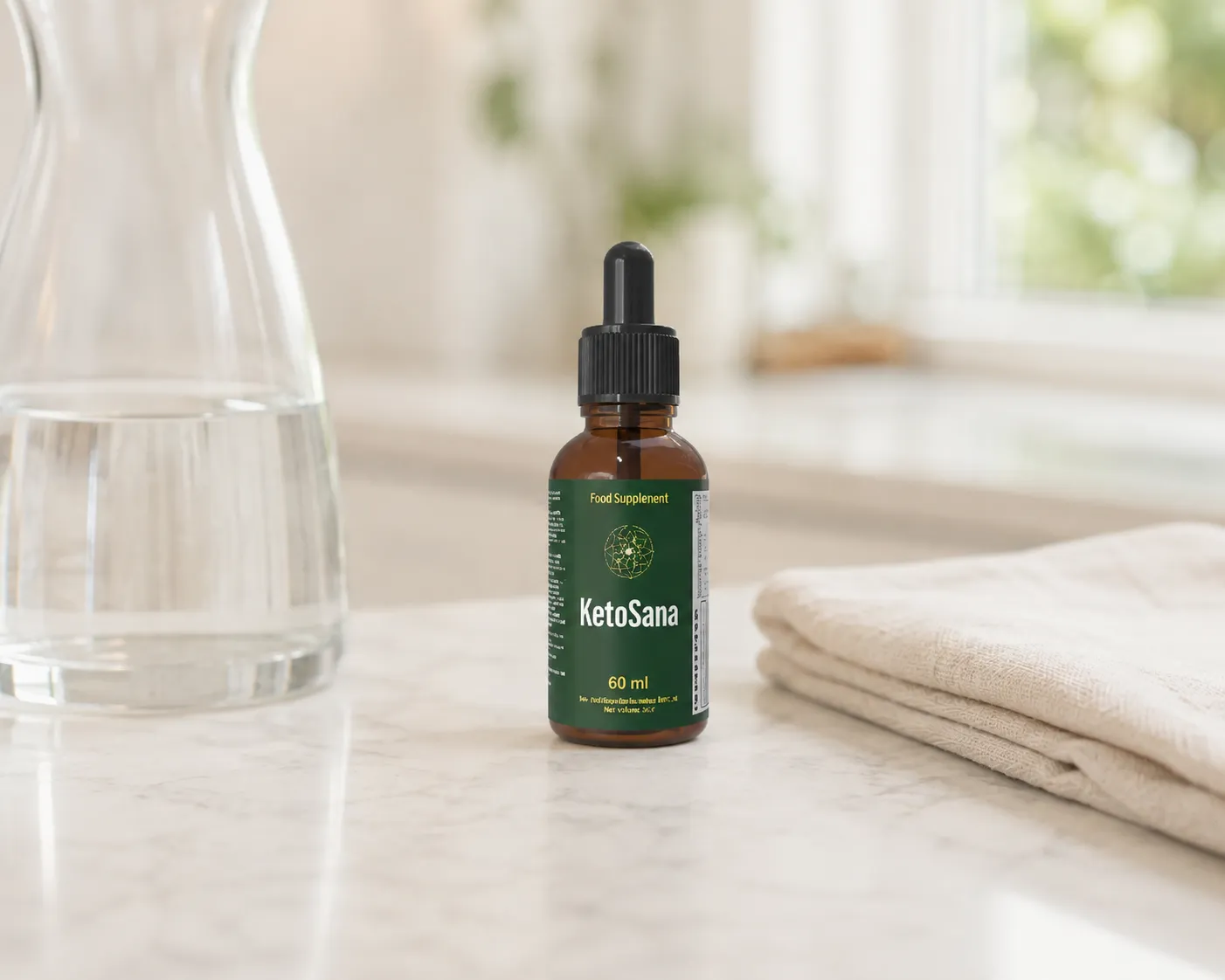 KetoSana — Verpackung im Alltag