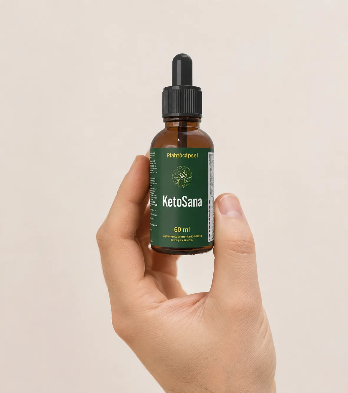 KetoSana — Verpackung in der Hand