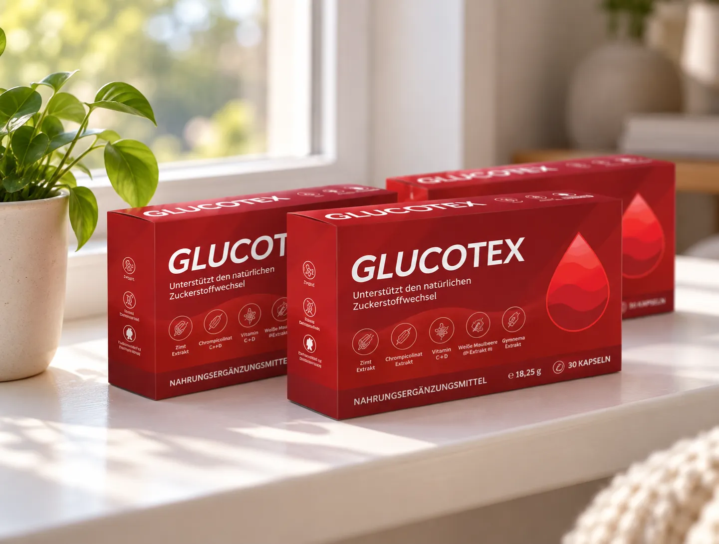 GLUCOTEX — Verpackung im Alltag