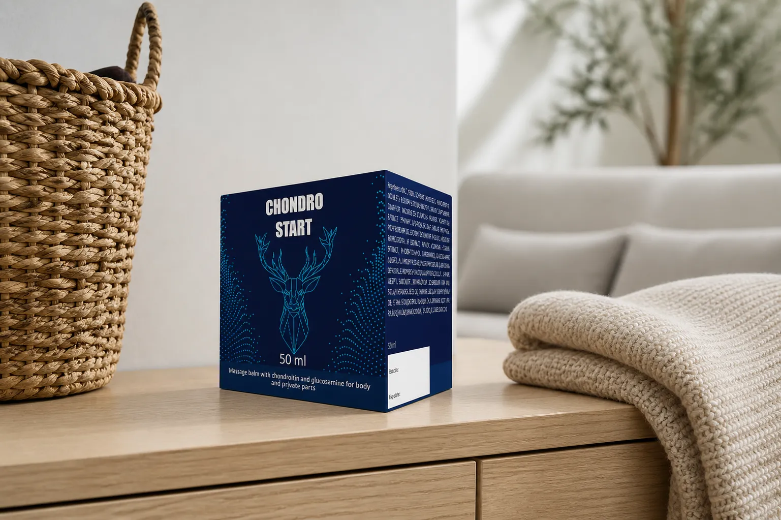 Chondrostart — Verpackung im Alltag