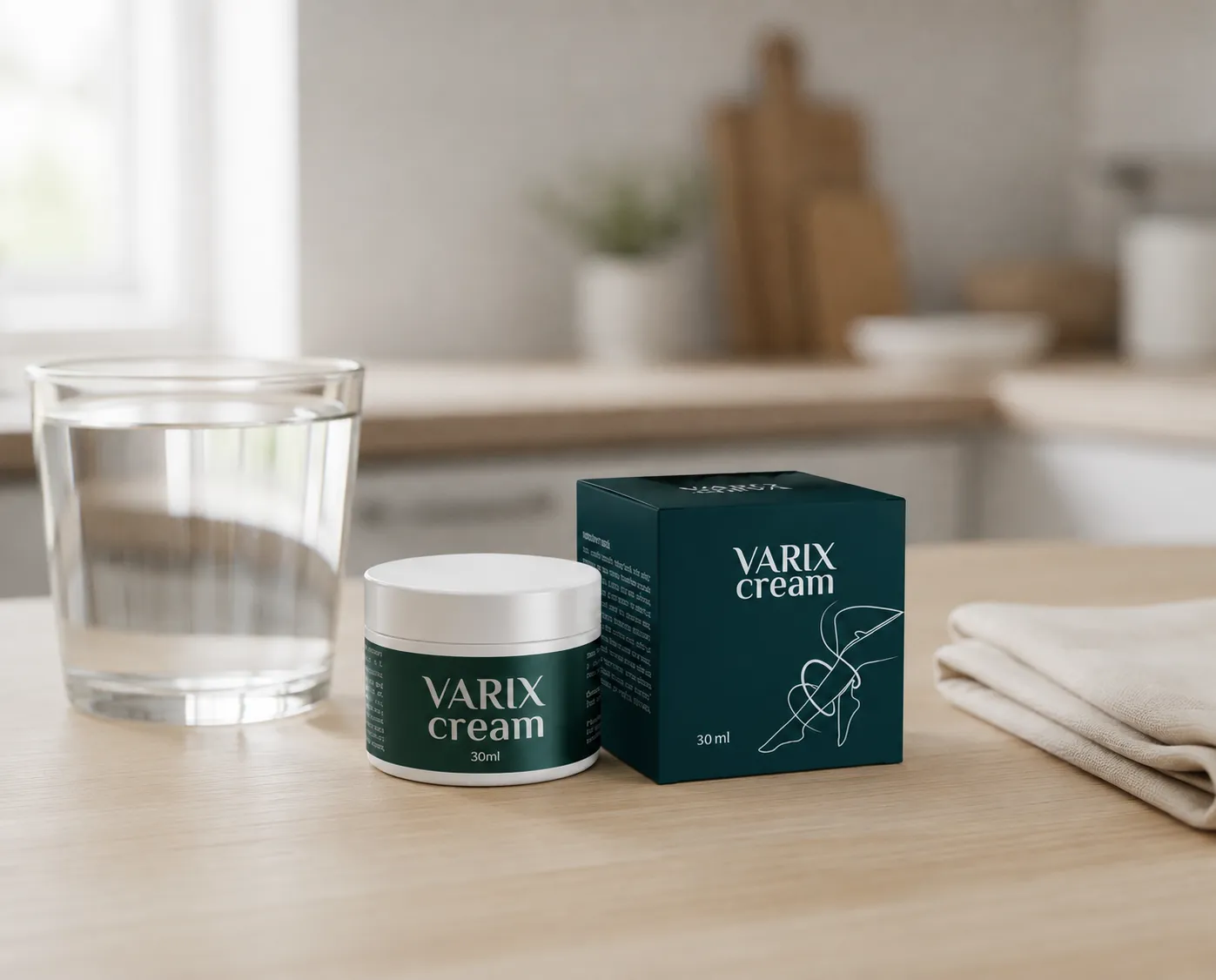 Varix cream — Verpackung im Alltag