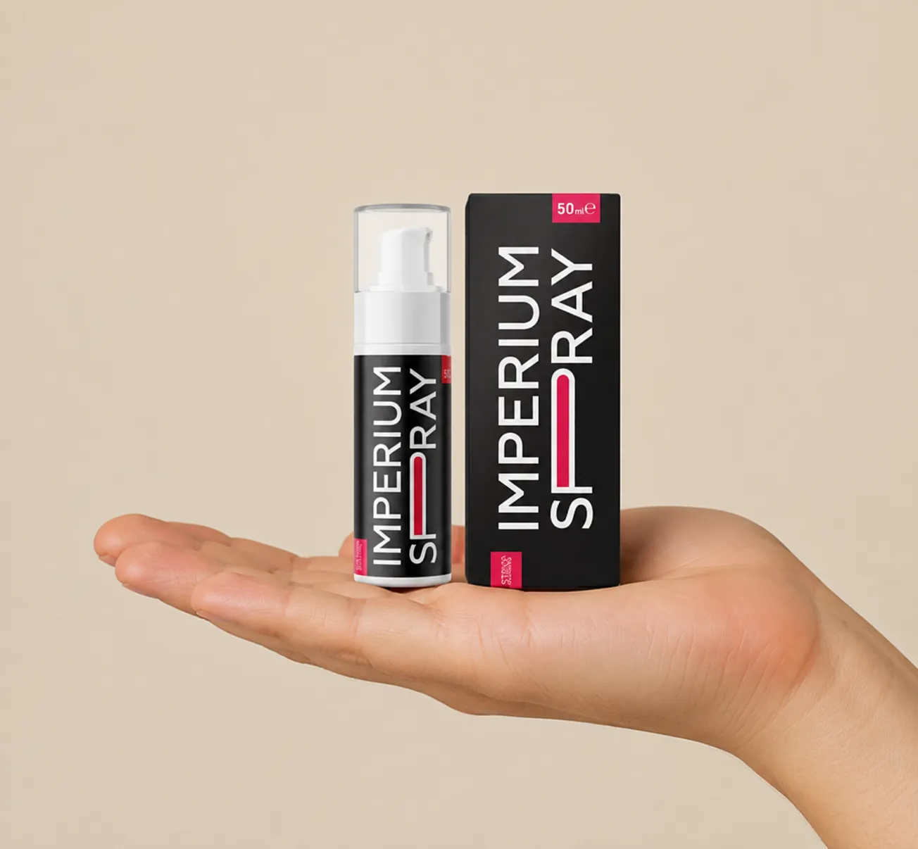 Imperium — Verpackung in der Hand