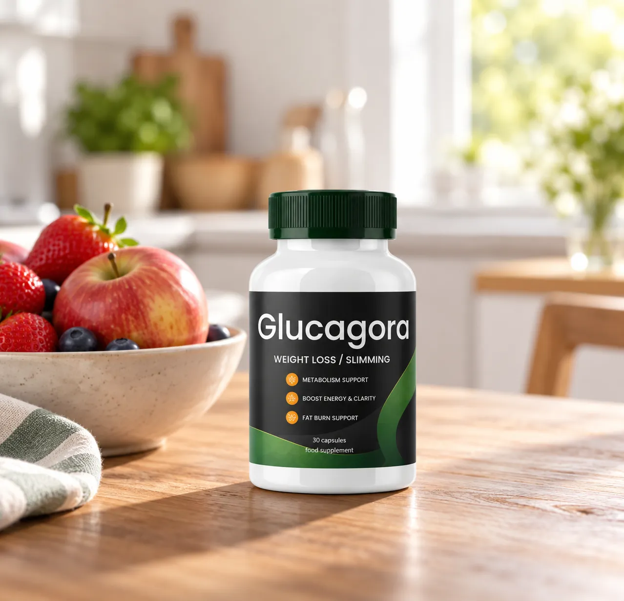 Glucagora — Verpackung im Alltag