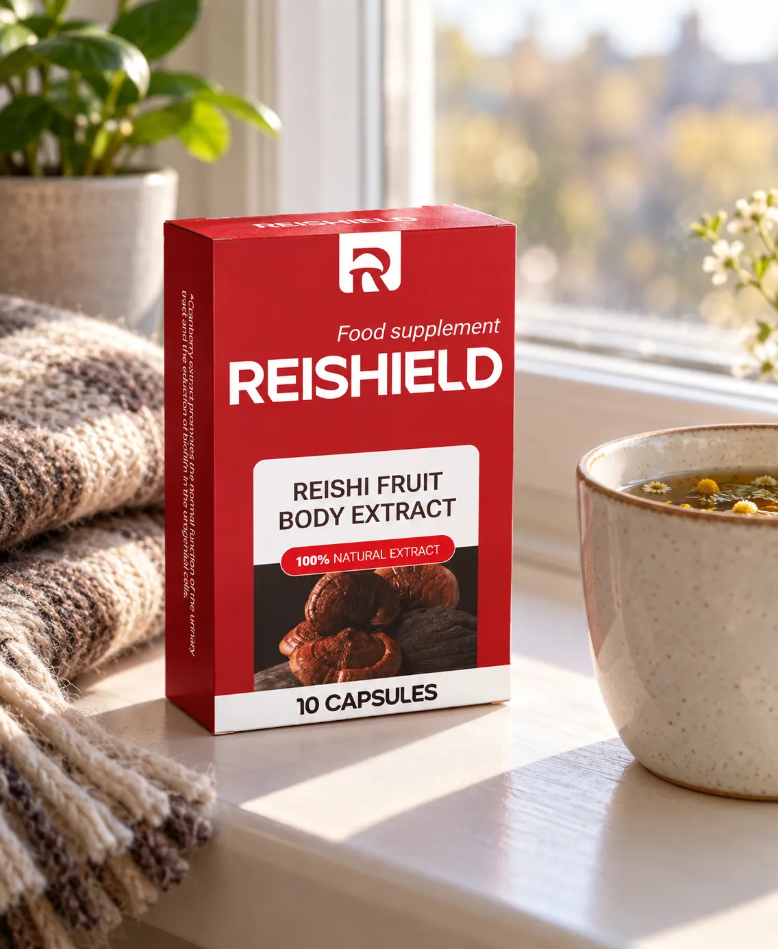 Reishield full price+ — Verpackung im Alltag