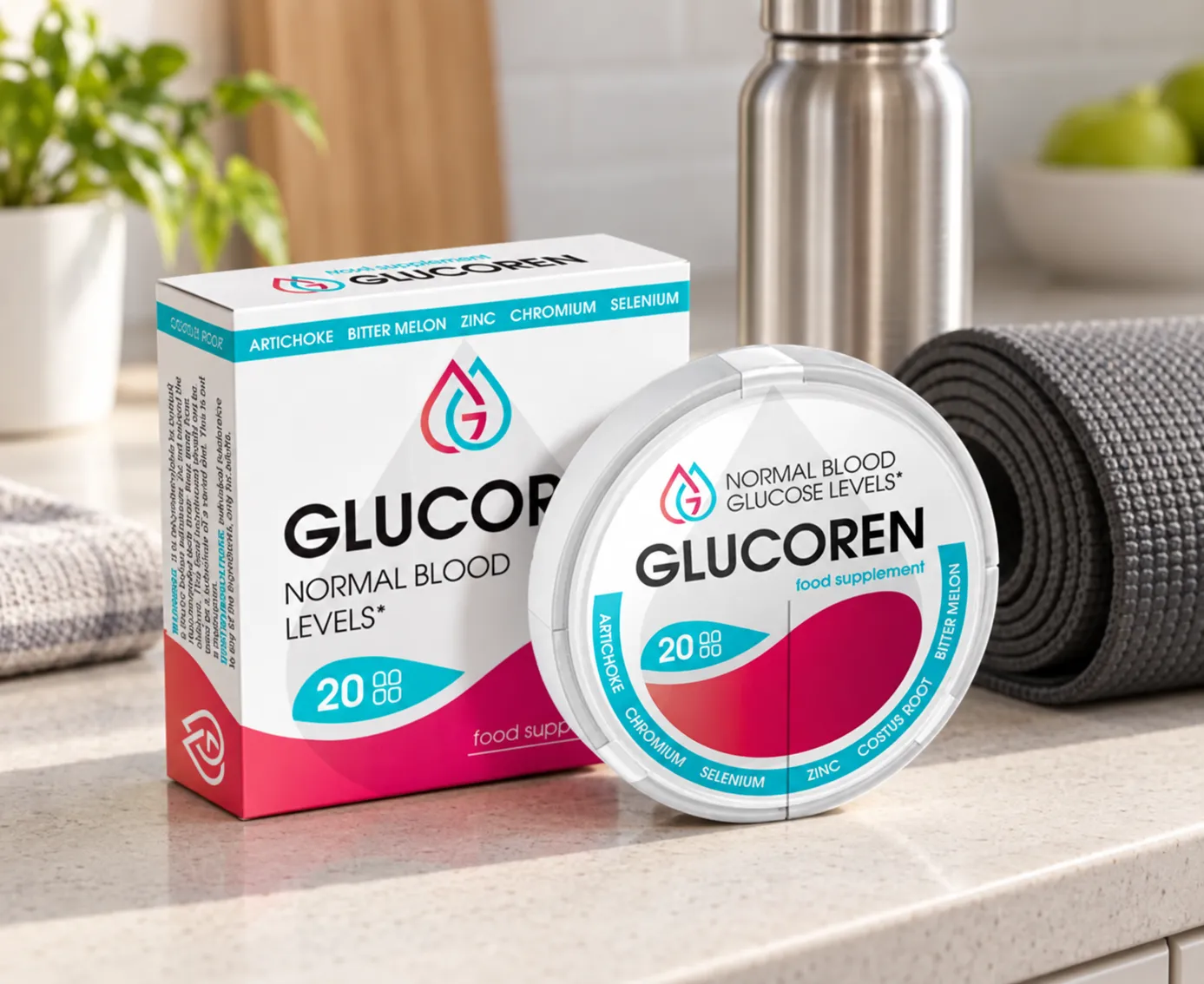 Glucoren 49 EUR — Verpackung im Alltag