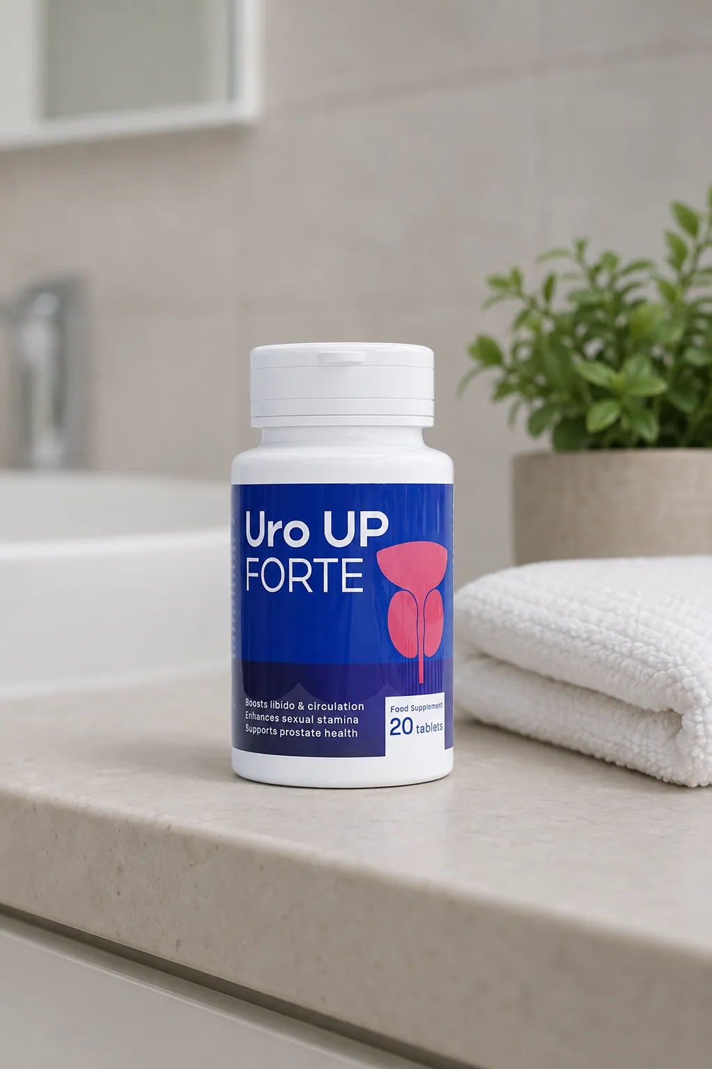 Uro UP Forte — Verpackung im Alltag