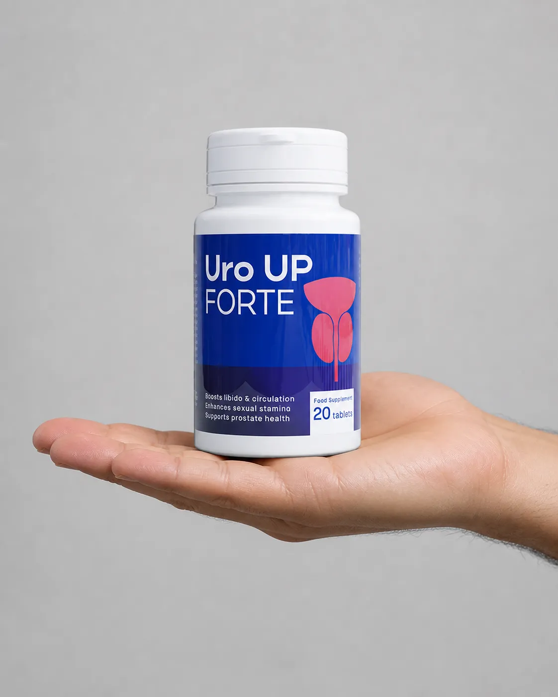Uro UP Forte — Verpackung in der Hand