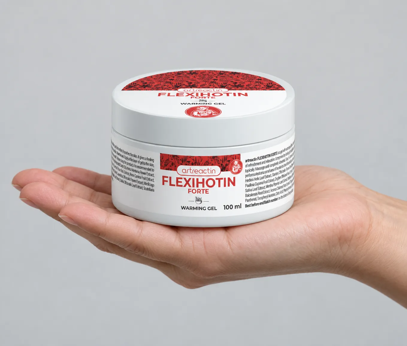Flexihotin Forte — Verpackung in der Hand